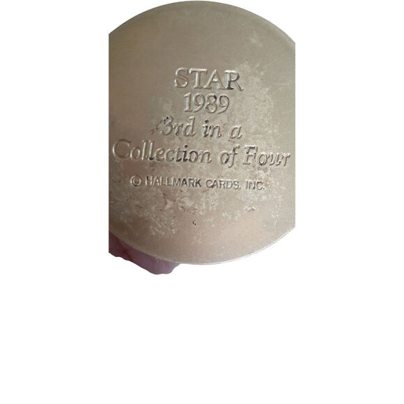 4 Hallmark Christmas Carousel Horse Lot Ornaments Snow, Holly, Star, Ginger 1989 - Picture 8 of 11